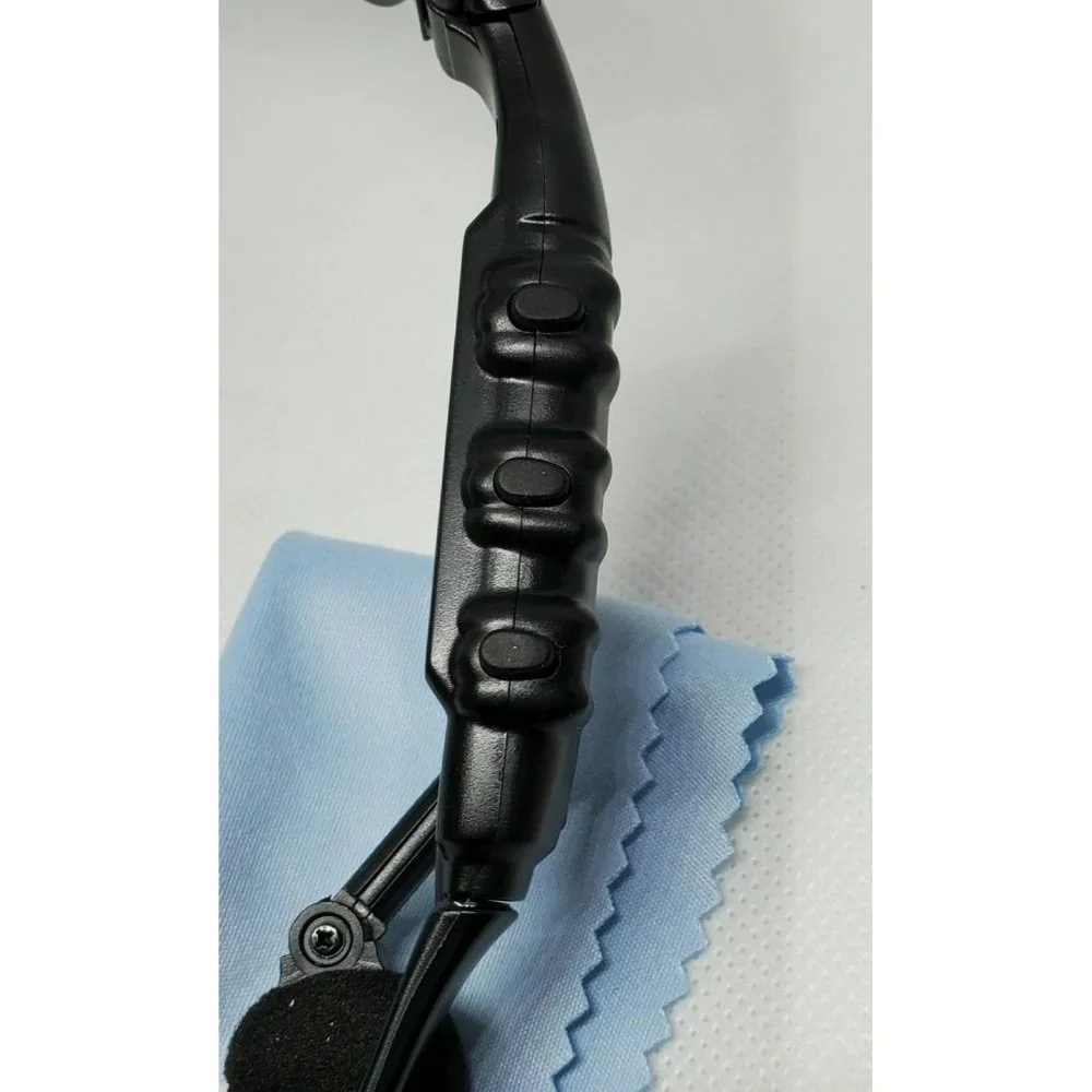 Bluetooth Cell Phone Compatible Hands Free Talk Flip Shade Rechargeable Glasses